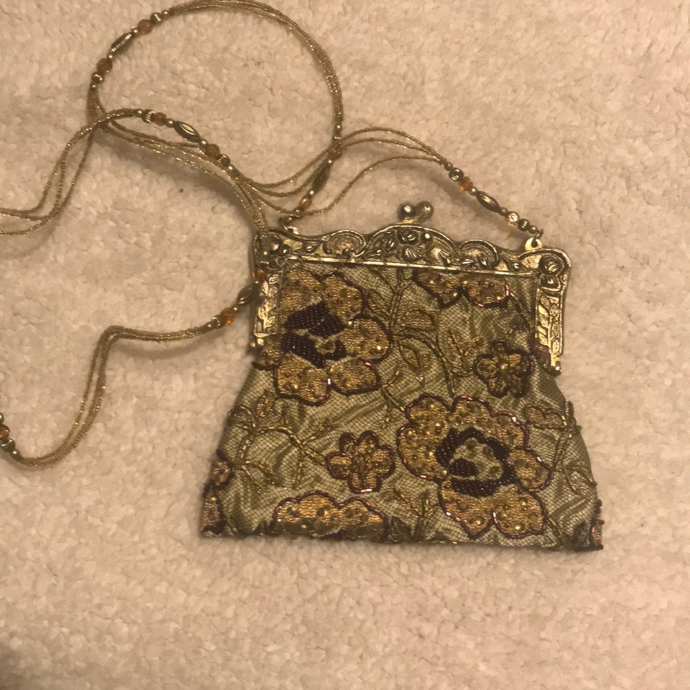 Christiana Purse. Brass and Glass